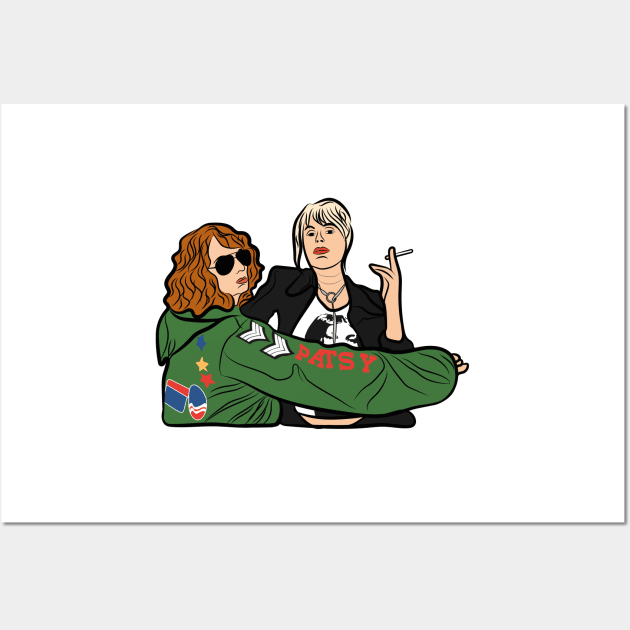 Ab Fab - Edina & Patsy Wall Art by MarinaMenezzes